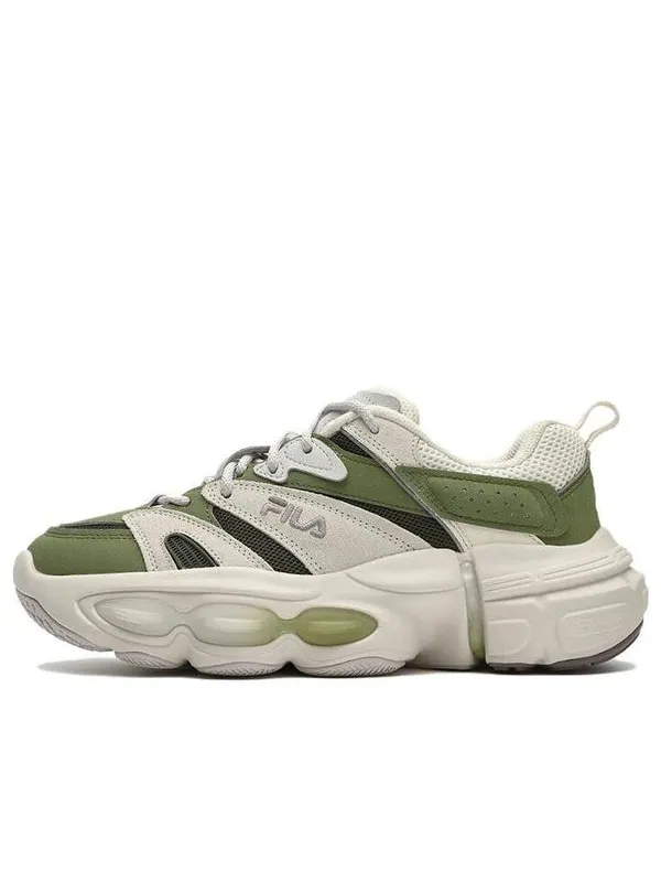 Кроссовки disruptor low sneakers 'white green' Fila — изображение 1 из 4, белый/зеленый