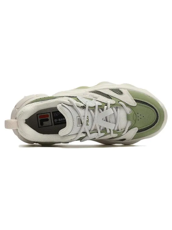Кроссовки disruptor low sneakers 'white green' Fila — изображение 2 из 4, белый/зеленый