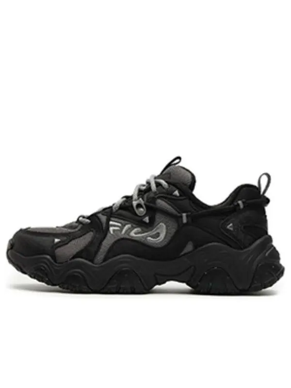 Кроссовки fluid 4 sneakers 'black grey' Fila — изображение 1 из 3, черный/серый