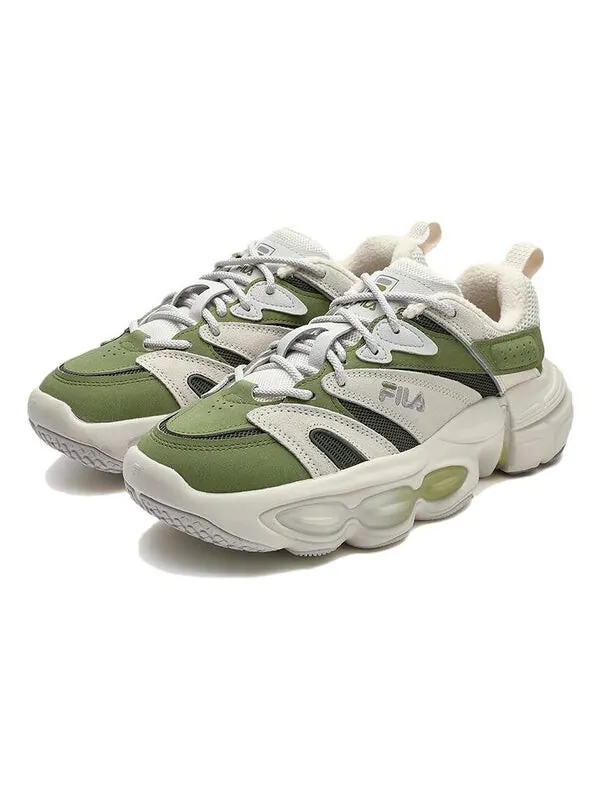 Кроссовки et swingshot sneakers 'white green' Fila — изображение 3 из 4, белый/зеленый