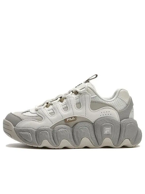 Кроссовки croissant chunky sneakers 'white grey' Fila — изображение 1 из 4, белый/серый
