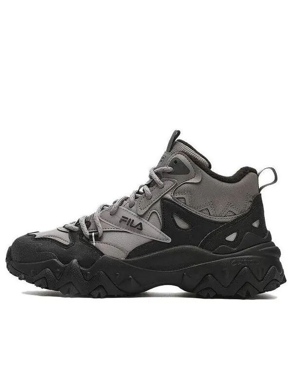 Кроссовки disruptor mid high-top shoes 'black sky grey' Fila — изображение 1 из 4, черный/серый