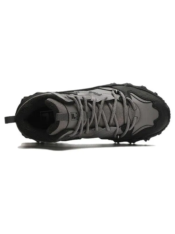 Кроссовки disruptor mid high-top shoes 'black sky grey' Fila — изображение 2 из 4, черный/серый