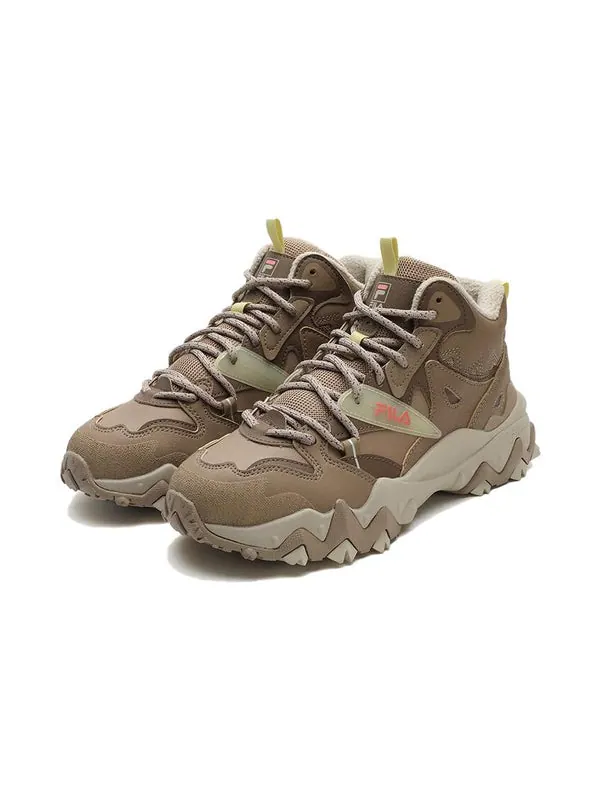 Кроссовки oakmont 2 mid shoes 'brown' Fila — изображение 2 из 4, коричневый/белый