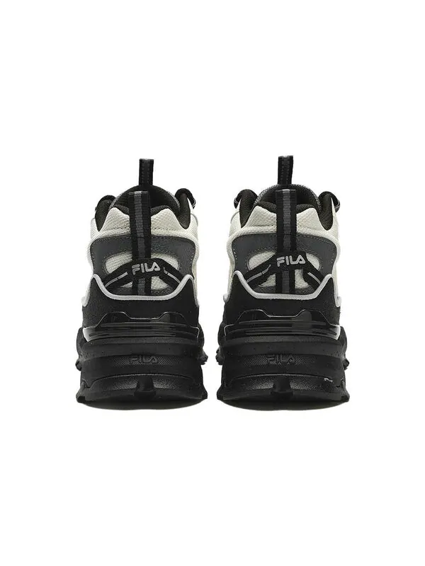 Кроссовки trek 1s high-top sneakers 'white black' Fila — изображение 3 из 4, белый/черный