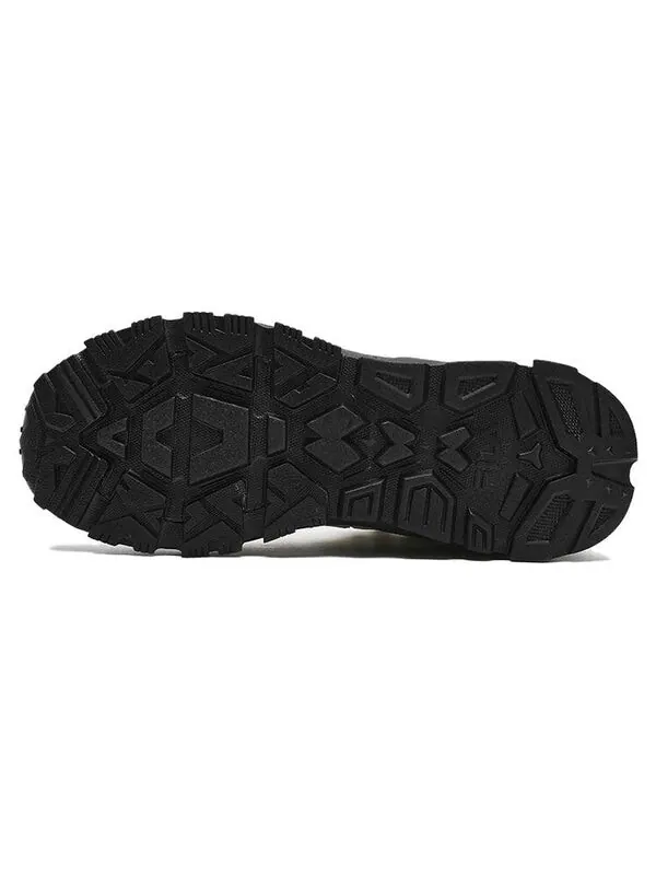 Кроссовки trek 1s high-top sneakers 'white black' Fila — изображение 4 из 4, белый/черный