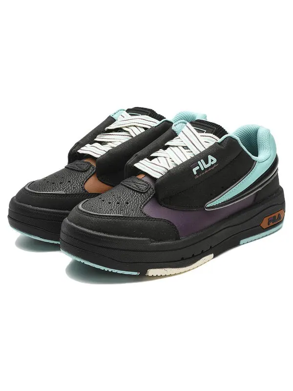 Кроссовки mix low skate shoes 'black blue' Fila — изображение 2 из 4, черный/белый/синий