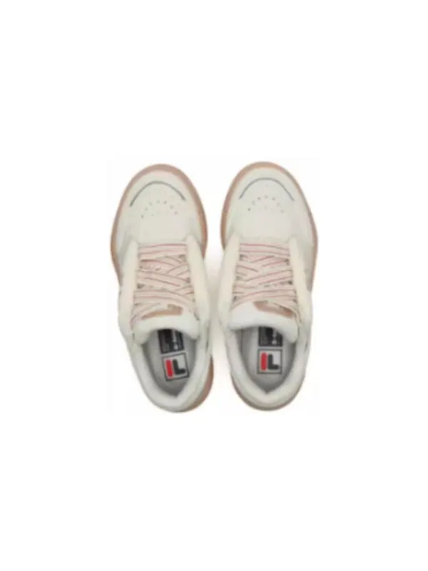Кроссовки mix skate dance shoes 'white brown' Fila — изображение 2 из 4, белый/коричневый