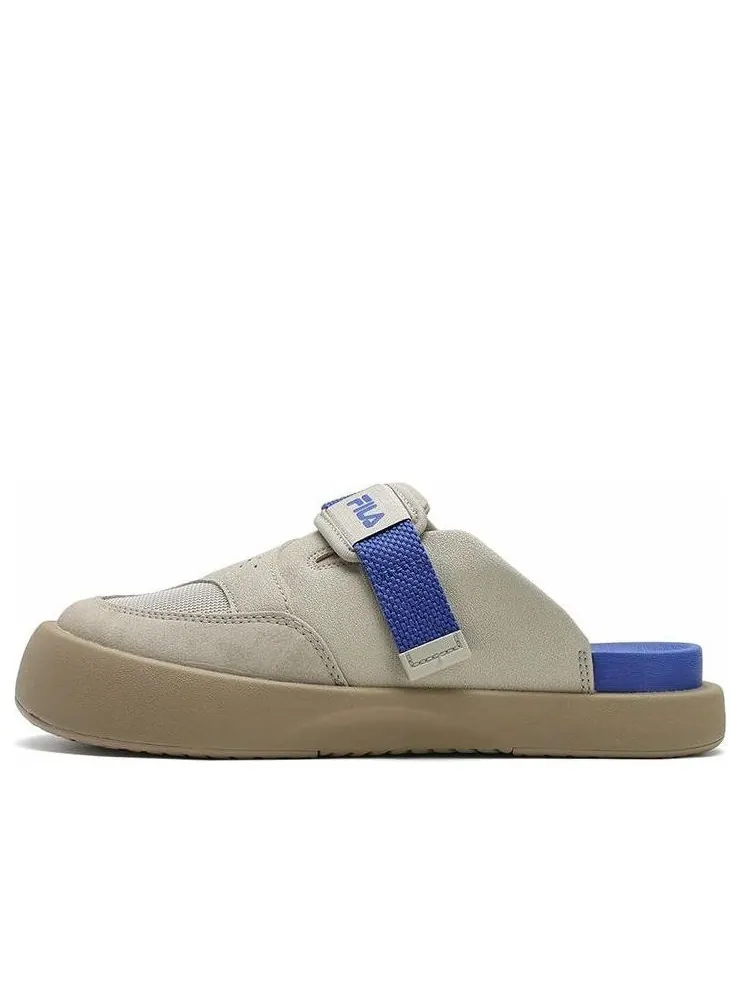 Шлепанцы (WMNS) Fila Smila 'Beige Blue' — изображение 1 из 5, бежевый