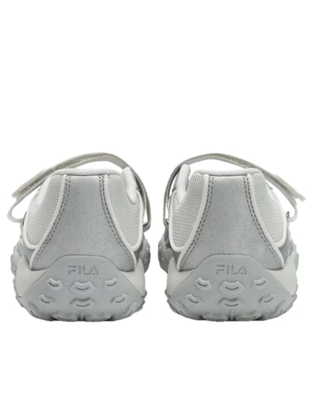 (WMNS) Сандалии Fila Pebble 'Белое серебро' — изображение 4 из 5, белый/серебристый