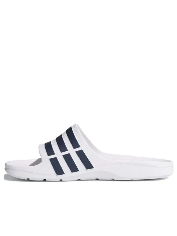Кроссовки duramo slide black casual shoe Adidas — изображение 1 из 4, черный/белый