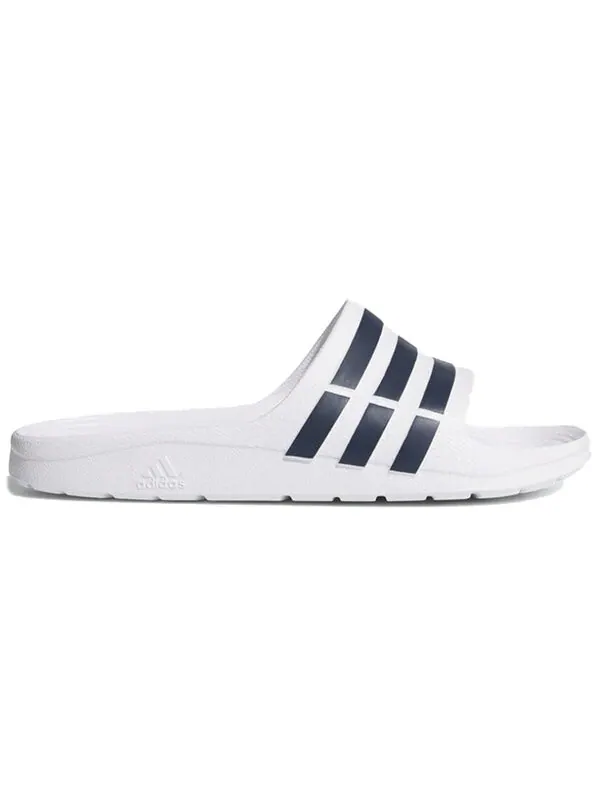 Кроссовки duramo slide black casual shoe Adidas — изображение 2 из 4, черный/белый