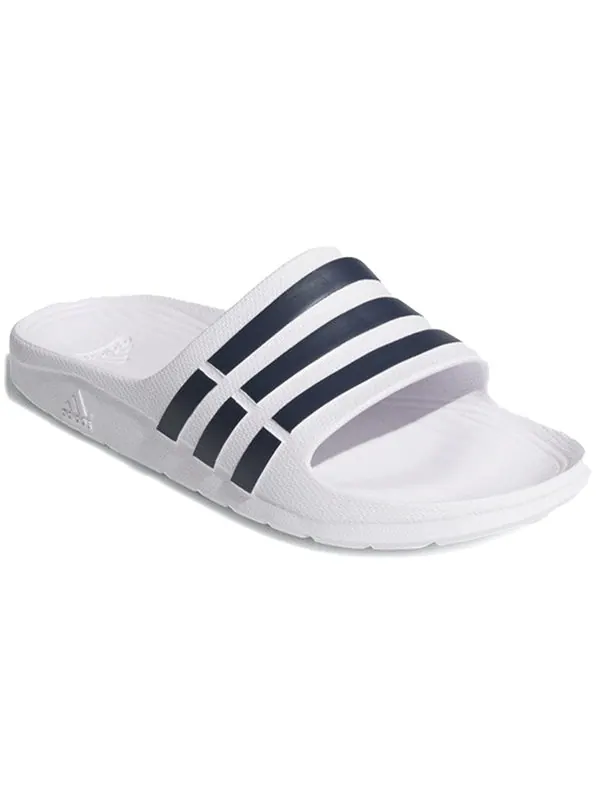 Кроссовки duramo slide black casual shoe Adidas — изображение 3 из 4, черный/белый