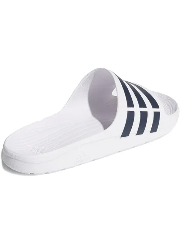 Кроссовки duramo slide black casual shoe Adidas — изображение 4 из 4, черный/белый