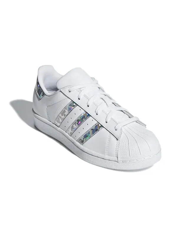 Кроссовки суперзвезда j Adidas — изображение 3 из 4, белый/белый/белый