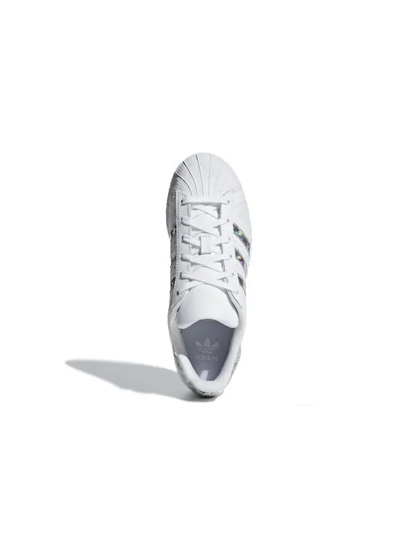 Кроссовки суперзвезда j Adidas — изображение 4 из 4, белый/белый/белый