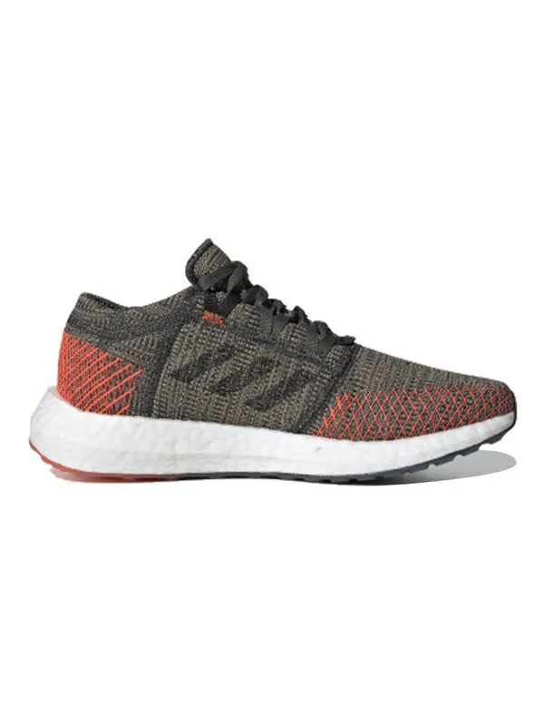 Кроссовки pureboost go j Adidas — изображение 2 из 4, серый/оранжевый/белый