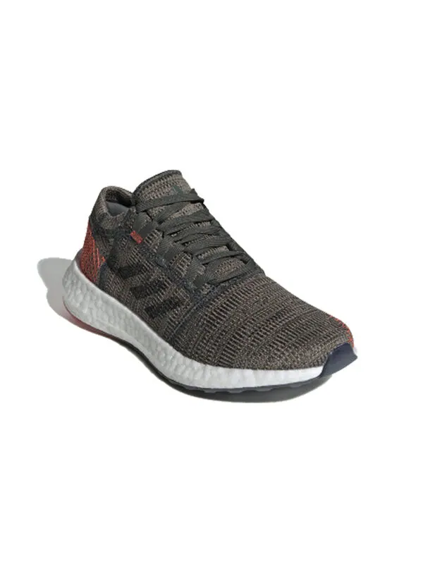 Кроссовки pureboost go j Adidas — изображение 3 из 4, серый/оранжевый/белый