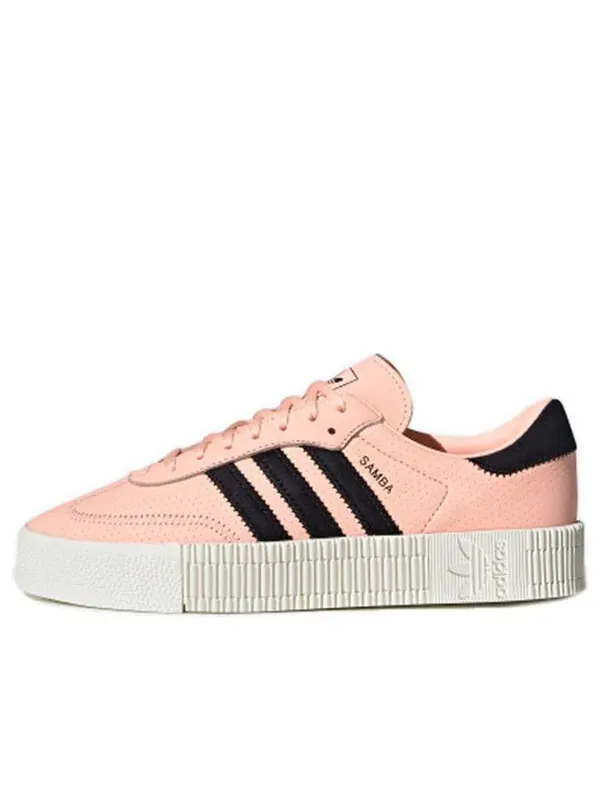 Кроссовки sambarose Adidas — изображение 1 из 4, розовый/черный