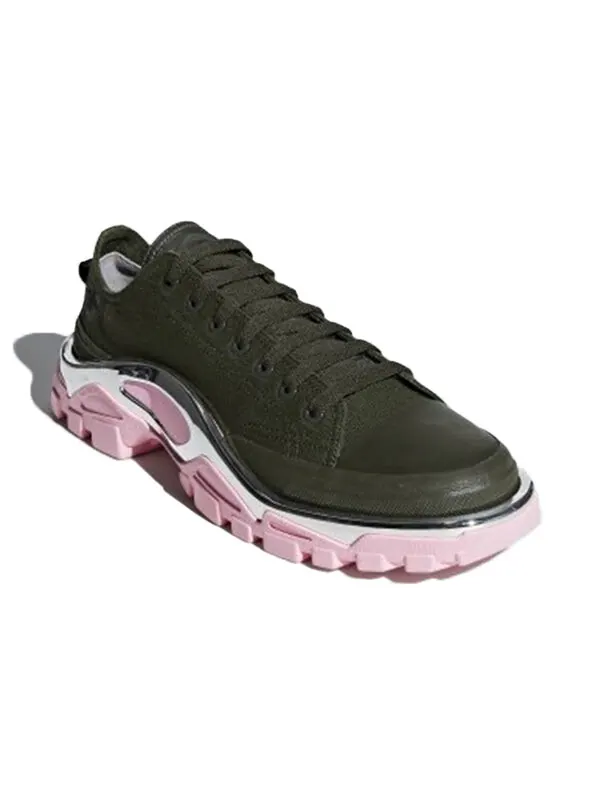 Кроссовки raf simons x detroit runner Adidas — изображение 3 из 4, зеленый