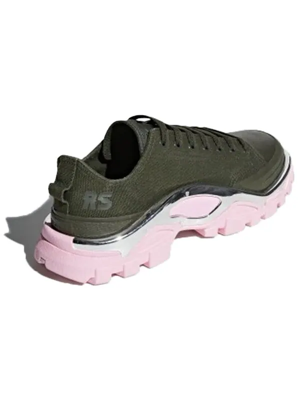 Кроссовки raf simons x detroit runner Adidas — изображение 4 из 4, зеленый