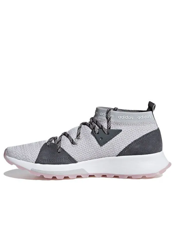 Кроссовки quesa Adidas — изображение 1 из 4, серый/розовый