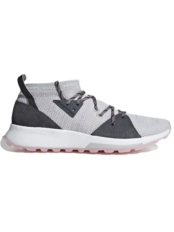 Кроссовки quesa Adidas — изображение 2 из 4, серый/розовый