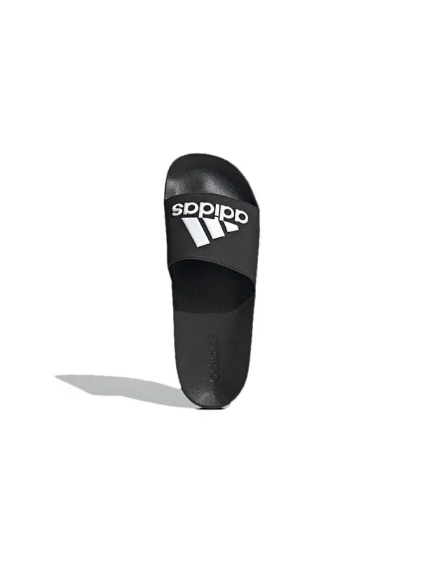 Тапочки adilette shower 'black' Adidas — изображение 4 из 4, черный