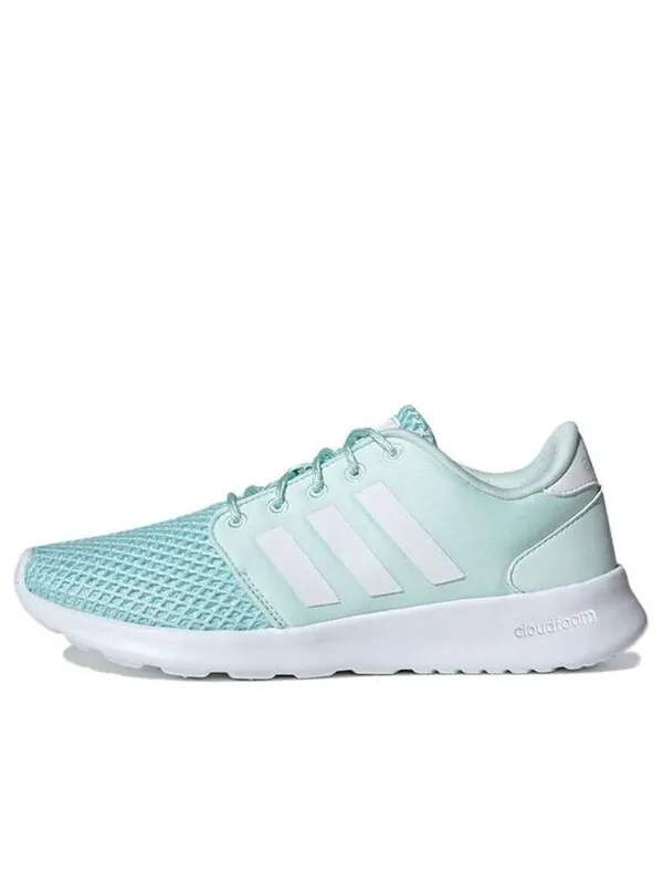 Кроссовки neo qt racer Adidas — изображение 1 из 4, зеленый/белый