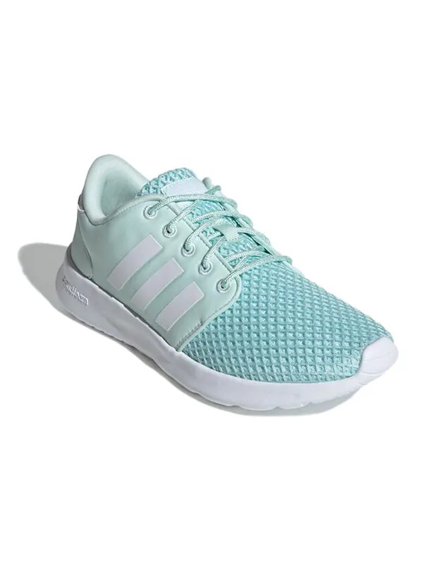 Кроссовки neo qt racer Adidas — изображение 3 из 4, зеленый/белый