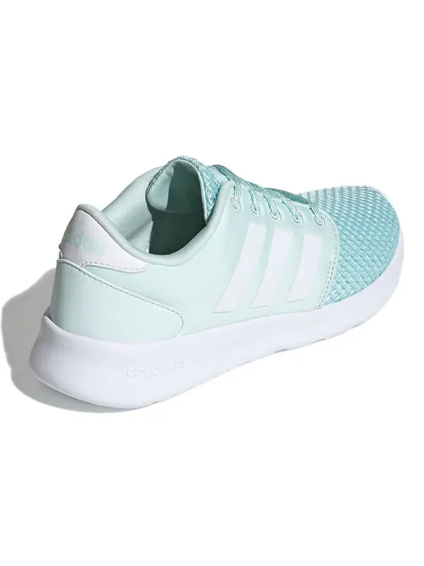 Кроссовки neo qt racer Adidas — изображение 4 из 4, зеленый/белый