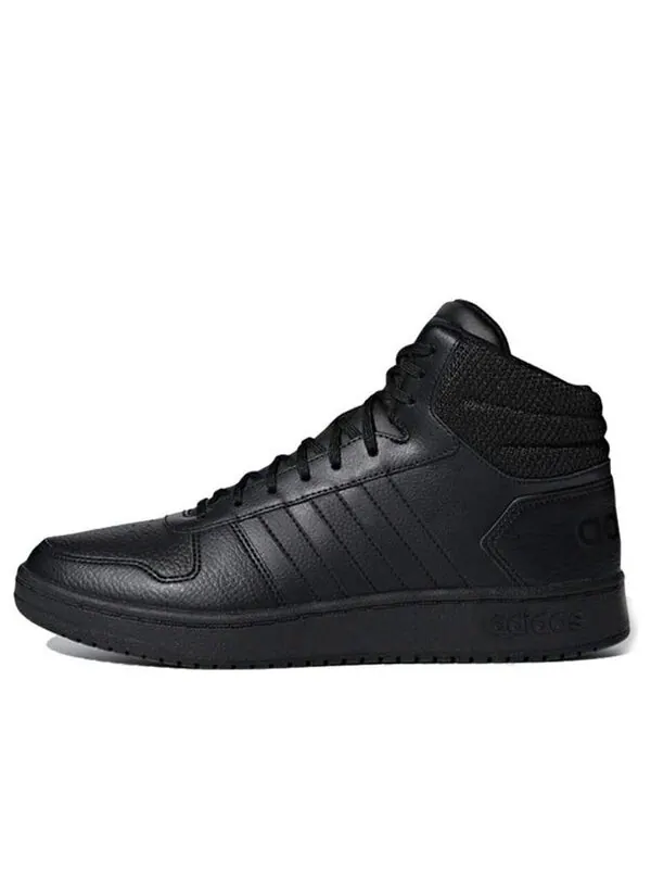 Кроссовки hoops 2.0 mid shoes Adidas — изображение 1 из 4, черный