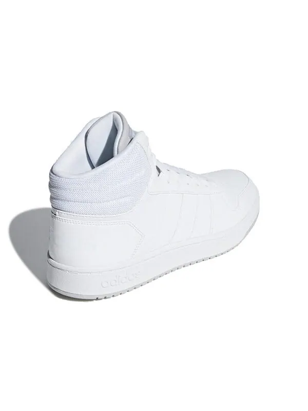 Кроссовки hoops 2.0 средние Adidas — изображение 3 из 4, белый