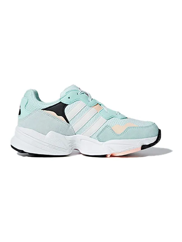 Кроссовки yung 96 j Adidas — изображение 2 из 4, светлый синий/белый