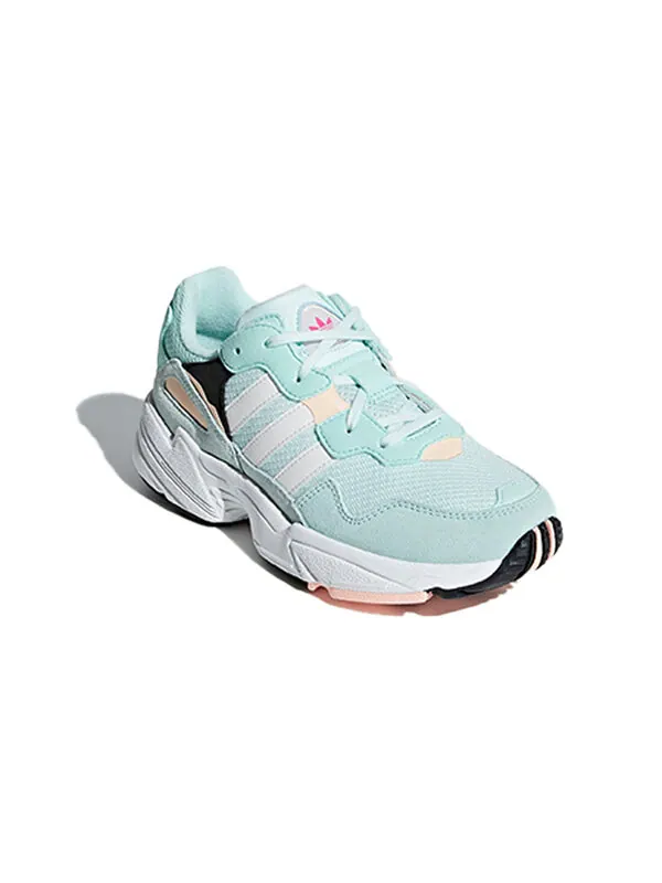 Кроссовки yung 96 j Adidas — изображение 3 из 4, светлый синий/белый