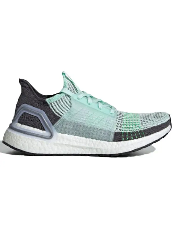 Кроссовки ультрабуст 19 Adidas — изображение 2 из 4, зеленый/серый/белый