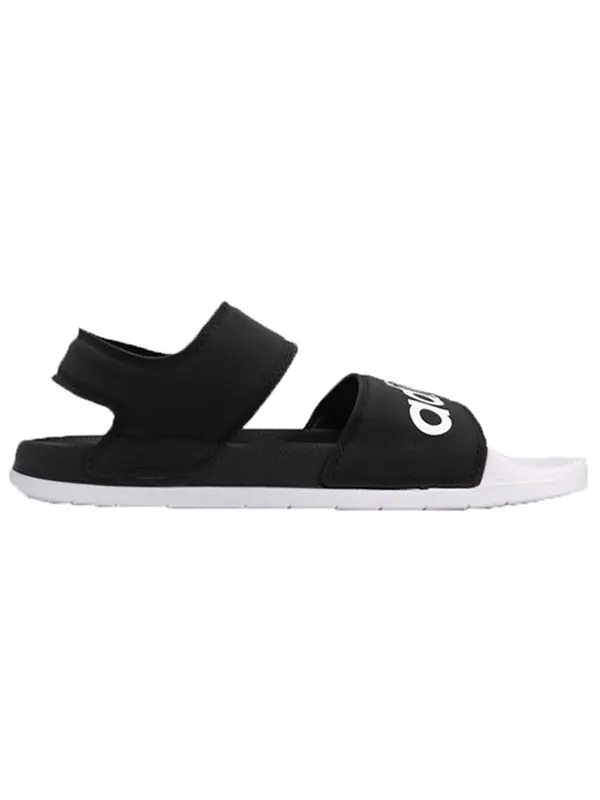 Сандалии adilette sandal 'core black' Adidas — изображение 2 из 4, серый
