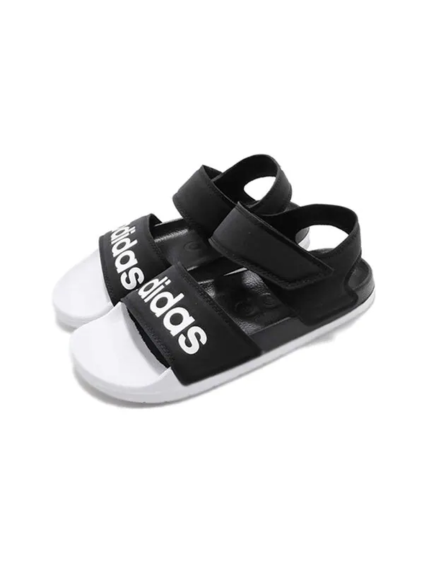 Сандалии adilette sandal 'core black' Adidas — изображение 3 из 4, серый