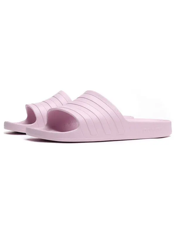 Тапочки adilette aqua 'aero pink' Adidas — изображение 3 из 4, фиолетовый