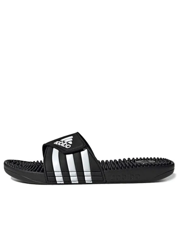 Тапочки adissage slides 'core black' Adidas — изображение 1 из 4, черный
