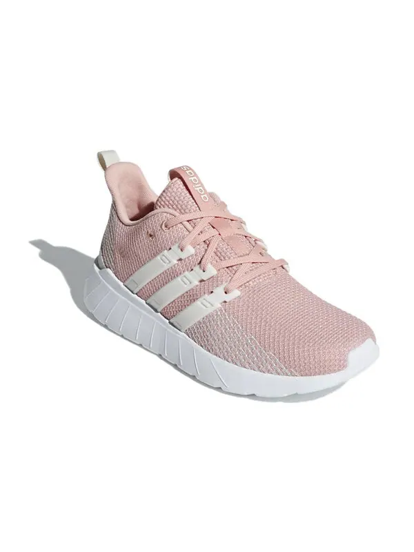 Кроссовки neo questar flow розовые Adidas — изображение 2 из 4, белый/розовый
