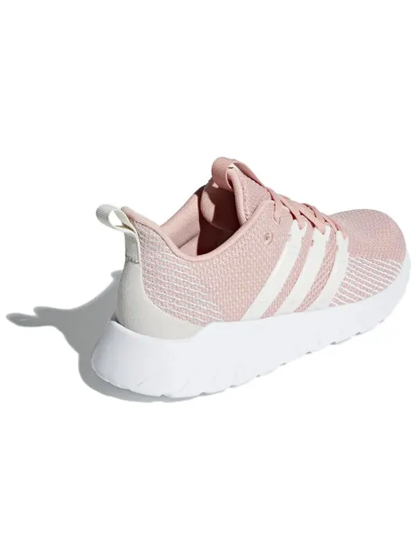 Кроссовки neo questar flow розовые Adidas — изображение 3 из 4, белый/розовый
