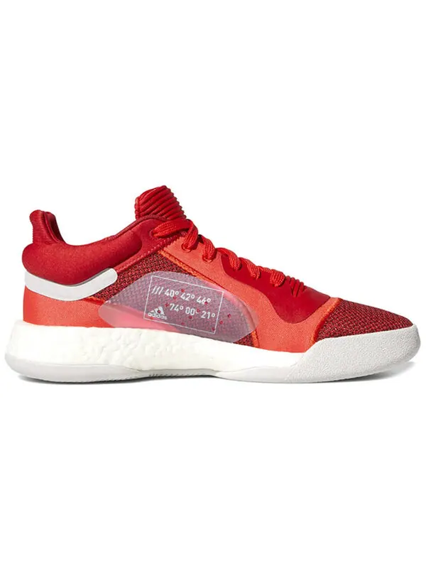 Кроссовки marquee boost low Adidas — изображение 2 из 4, красный