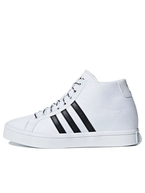 Кроссовки оригиналы courtvantage каблук 3st Adidas — изображение 1 из 1, белый/черный
