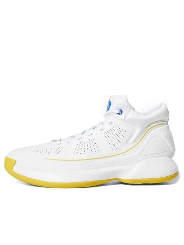 Кроссовки d rose 10 Adidas — изображение 1 из 4, белый/оранжевый