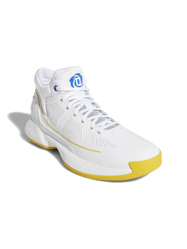 Кроссовки d rose 10 Adidas — изображение 3 из 4, белый/оранжевый