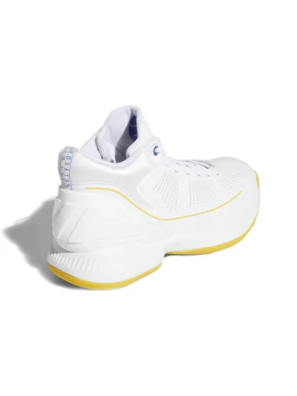Кроссовки d rose 10 Adidas — изображение 4 из 4, белый/оранжевый