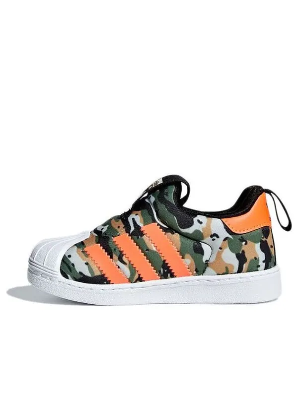 Кроссовки оригинальные superstar 360 i Adidas — изображение 1 из 4, белый/оранжевый/зеленый