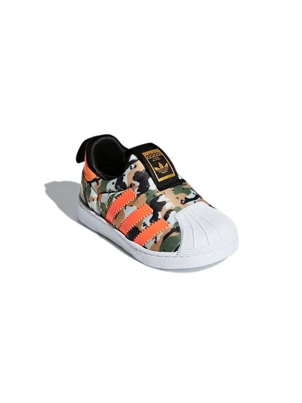 Кроссовки оригинальные superstar 360 i Adidas — изображение 3 из 4, белый/оранжевый/зеленый