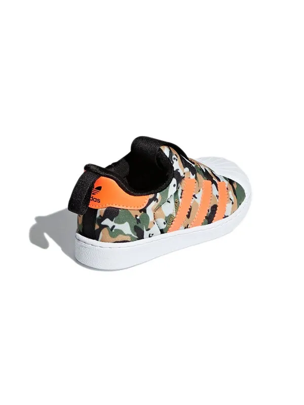 Кроссовки оригинальные superstar 360 i Adidas — изображение 4 из 4, белый/оранжевый/зеленый